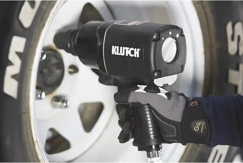 Vista 7 de Klutch Llave de impacto neumática: accionamiento de 3/4 pulgadas, 7 CFM, 1,500 pies.-Lbs. Torque
