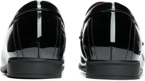 Vista 5 de Bruno Marc Zapatos de esmoquin formales para niño, mocasines sin cordones