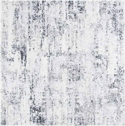 Vista 14 de SAFAVIEH Amelia Collection ALA700A - Alfombra decorativa de 2'2" x 4', diseño moderno abstracto, color marfil y azul, no desprende pelusa y de fácil