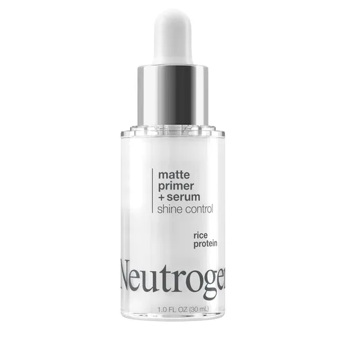 Vista 7 de Neutrogena Shine Control Matte Booster - Imprimación facial y suero, suero matificante de la piel a imprimación con proteína de arroz, absorbe