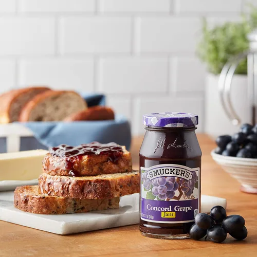 Vista 5 de Smucker's Mermelada de uva Concord, 12 onzas (paquete de 6)