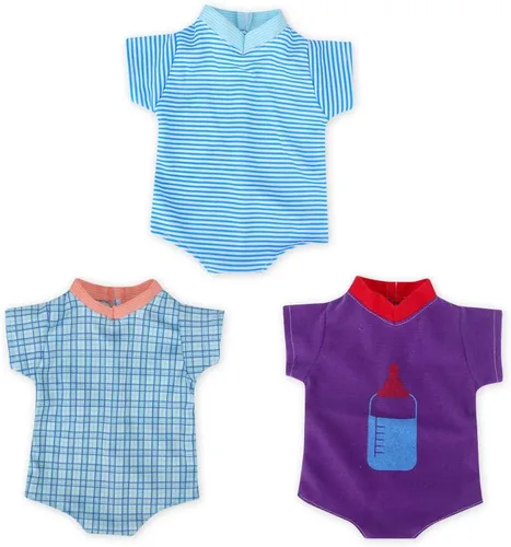 Vista 4 de 5 piezas de ropa de muñeca de bebé para muñeca de niño de 14 a 15 pulgadas, accesorios de ropa para muñecas de bebé renacidas vivas