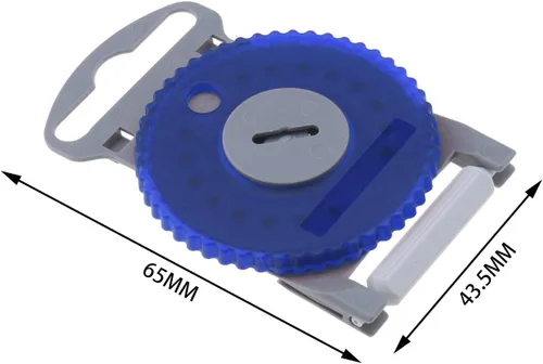 Vista 4 de ECSiNG Filtro de cera para oídos compatible con Siemens W-Best Rexton Hearing Aid Protection HF4 Pro Protector de cera de oído, cubierta Azul