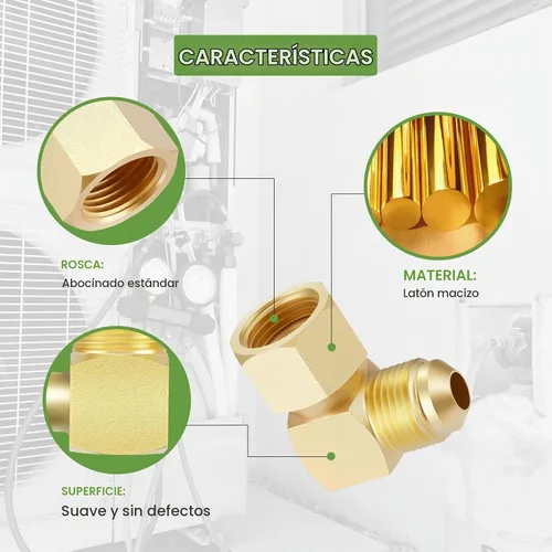 Vista 5 de Litorange 2 piezas de accesorios de acoplamiento de conector de codo de 90° de gas propano para calentadores olímpicos de baja presión de repuesto 2