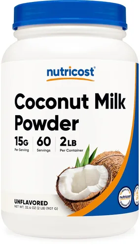 Vista 6 de Nutricost Leche de coco en polvo de 1 libra