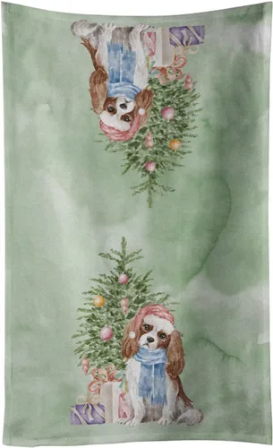 Vista 21 de Caroline's Treasures Toalla de cocina Christmas English Bulldog #2, 15 X 28, multicolor