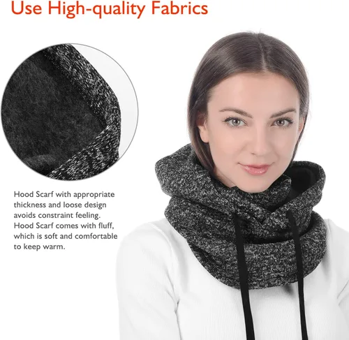 Vista 3 de C CALOICS Máscara de esquí de invierno pasamontañas para clima frío resistente al viento máscara facial para hombres y mujeres esquí lancha de nieve
