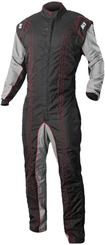 Vista 23 de K1 Race Gear CIK/FIA traje de competición de go kart, nivel 2, aprobado, M, Rojo