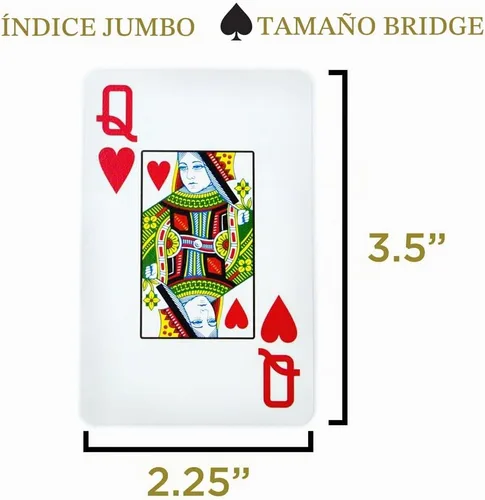Vista 5 de Copag 1546 Diseño 100% Plástico Cartas de Juego, Tamaño Bridge (Estrecho) Verde/Burdeos (Índice Jumbo, 1 Juego)