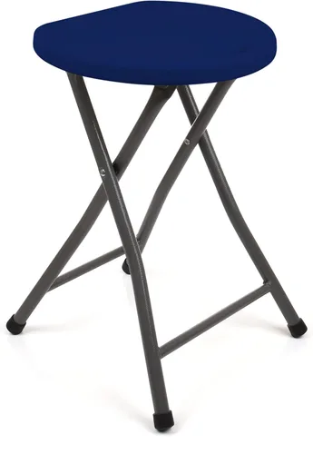 Vista 14 de Mintra Home Taburetes plegables – 18.5 pulgadas de altura, metal, resistentes (1 paquete, verde aguamarina)