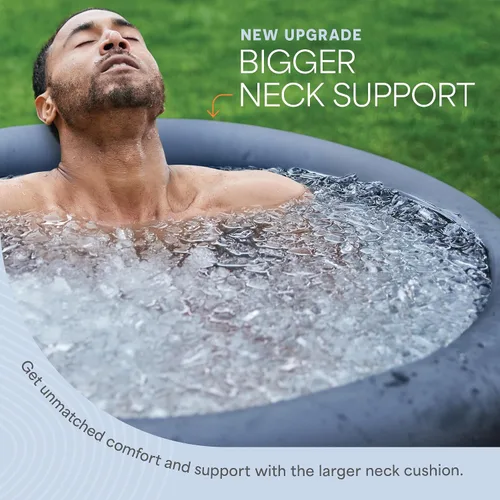 Vista 6 de LifePro NordPod - Tina de hielo de recuperación – Tina de inmersión fría portátil para recuperación de baños de hielo y terapia de agua fría