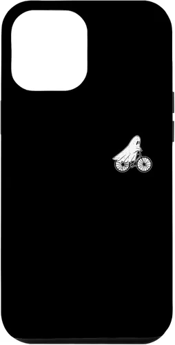 Vista 26 de iPhone 11 Pro Ghost Riding Bicicleta, disfraz de Halloween Ghoul Biker Ciclista caso