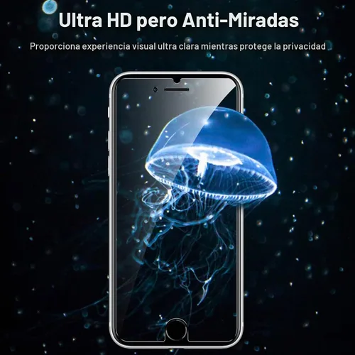 Vista 6 de YMHML Paquete de 2 protectores de pantalla de privacidad compatibles con iPhone SE 2020 2ª 2022 de 3ª generación, iPhone 8, 7, 6S, 6, 6, 6