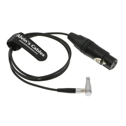 Vista 4 de Alvin's Cables Arri Alexa Mini Cable de Audio 5 Pin 00 Macho a XLR 3 Pin Hembra