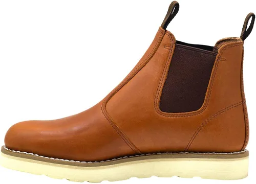Vista 4 de Romeo Chelsea - Botas cómodas de meter para hombre, Brun