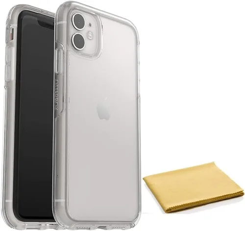Vista 11 de Funda OtterBox Symmetry Series para iPhone 11 e iPhone XR (Solamente) - con Paño de Limpieza - Embalaje No Minorista - Rosa Encantado