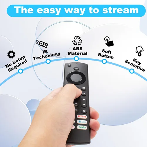 Vista 4 de Para Toshiba Insignia TV Remote Reemplazo NS-24DF310NA21 NS-24DF311SE21 NS-24DF310NA19 NS-39DF510NA19 NS-39DF310NA21. NS-RCFNA-21 NS-RCFNA-19
