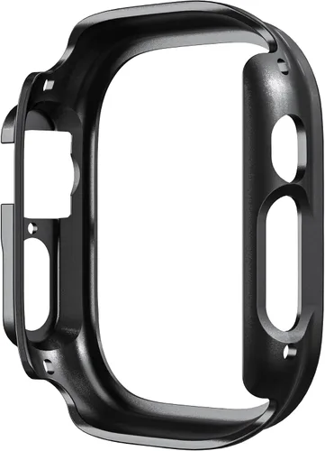 Vista 7 de Funda rígida de policarbonato compatible con Apple Watch Ultra 3/2/1 de 1.732 pulgadas, resistente a impactos, a prueba de golpes, con borde