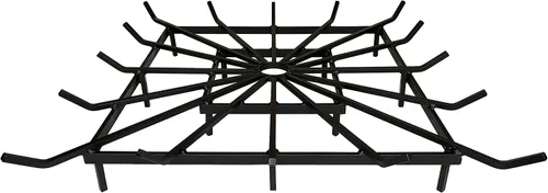 Vista 5 de SteelFreak Rejilla cuadrada para hogueras, fabricada en los Estados Unidos (20 x 20 pulgadas)