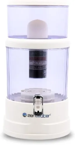 Vista 6 de Sistema de filtración y purificación para mesada de Zen Water Systems, Blanco crudo