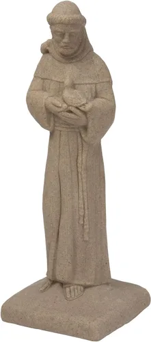 Vista 17 de Emsco Group 92246 Estatua de niño soñando despierto – Aspecto natural – Hecha de resina – Ligera – 40 cm de altura para jardín, BRONCE