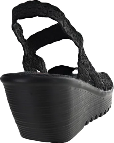Vista 4 de Bernie Mev Sandalias de fama para mujer, Negro, 9