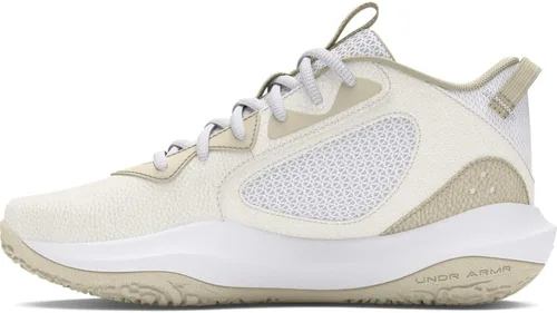 Vista 8 de Under Armour - Zapatos de baloncesto Lockdown 6 para hombre (600) Rojo/Negro/Blanco