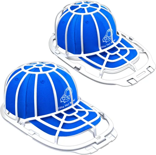 Vista 9 de Eiito Lavadora de sombreros para lavadora, paquete de 2 limpiadores de sombreros para gorras de béisbol, moldeador de sombreros para lavavajillas