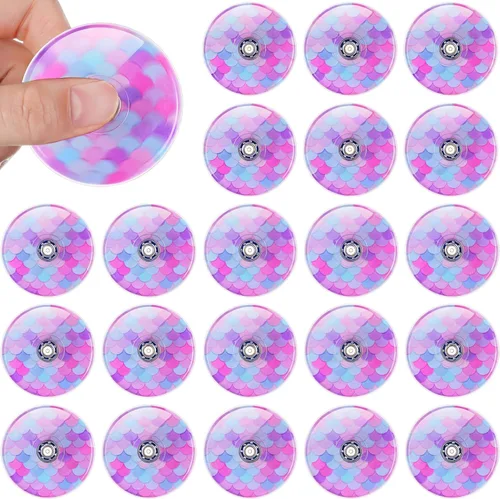 Vista 11 de Sotiff 24 piezas de tortuga verde Fidget Spinners a granel, mini juguetes