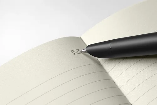 Vista 8 de Moleskine Smart Writing Set Smart Notebook & New Smart Pen (2022) - Almacena notas manuscritas digitalmente, con la aplicación de notas de Smart