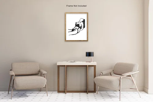 Vista 193 de Poster Master Faces Poster - Retro Women Print - Portrait Art - Sketch Illustration - Abstract Artwork - Woman Design - Chic Boho Design - Great