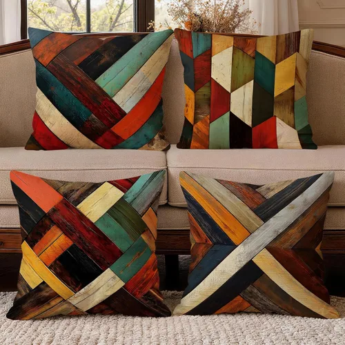 Vista 24 de OBSEDE - Fundas para cojín de mármol negro y dorado abstracto, 18 × 18 pulgadas, juego de 4, fundas para cojines de sofá, cama, salón, decoración