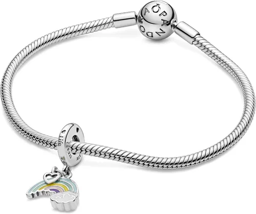 Vista 5 de PANDORA Joyería de plata de ley arcoíris de amor Metal Esmalte no aplica