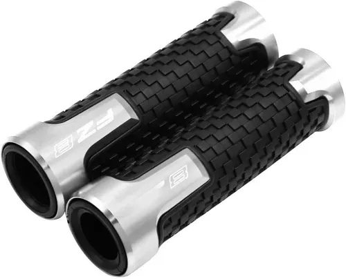 Vista 5 de Antideslizante manillar agarre cubre 7/8 "0.866 in CNC aluminio motocicleta mango agarres agarre para FZ8 FZ 8 2010 2011 2012 2013 2014 2015 2016