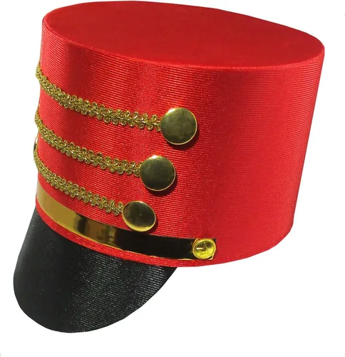 Vista 5 de Sombrero de disfraz de cascanueces mayor con anillo de maestría de juguete para niño