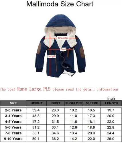 Vista 3 de Mallimoda Chaqueta tipo parka acolchada de algodón grueso con capucha para niño
