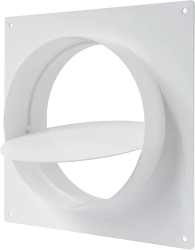 Vista 10 de Vent Systems Placa de conector de conducto de ventilación de aire de 4 pulgadas Brida de conector de conducto de ventilación recta Placa de conector