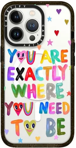 Vista 44 de CASETiFY Impact - Funda para iPhone 13 [protección contra caídas de 6.6 pies/compatible con Magsafe] Black Kingsnake, color negro transparente
