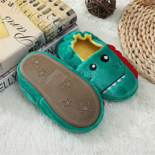 Vista 4 de Pantuflas de felpa para niños pequeños