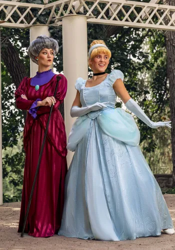 Vista 2 de Disfraz Premium Disney de Cenicienta para Mujer Multicolor