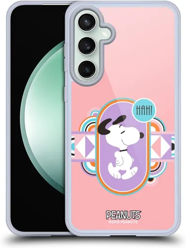 Vista 299 de Head Case Designs Snoopy Deco Dreams - Funda de gel con licencia oficial de Peanuts Blue Pattern [protección de grado militar] compatible con Google