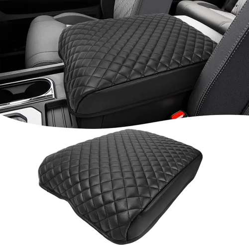 Vista 9 de KBH Funda para reposabrazos de consola central para Toyota Tundra 2007-2013, Sequoia 2008-2022, protector de tapa de consola central, accesorios