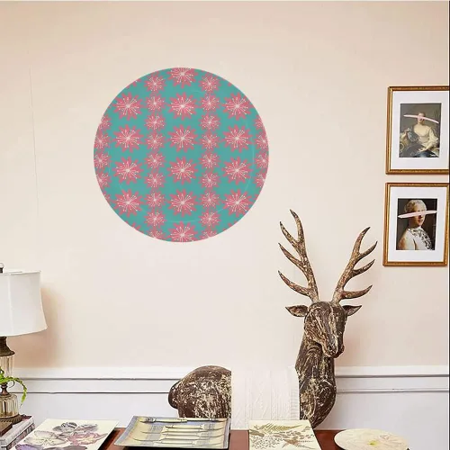 Vista 4 de Platos de cerámica, platos de cerámica decorativos para decoración al aire libre, plantas germinantes, flores silvestres, ramitas, brotes, brotes, 6