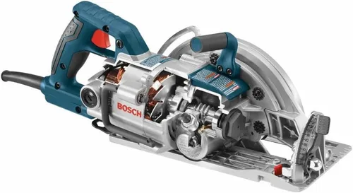 Vista 2 de Bosch CSW41 sierra circular de accionamiento helicoidal, de 7 1/4 pulgadas