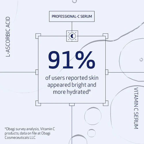 Vista 4 de Obagi Professional-C 20% Vitamina C Suero e Hidratante Facial Hidratante Bundle – Ilumina el tono de la piel, minimiza la apariencia de líneas finas