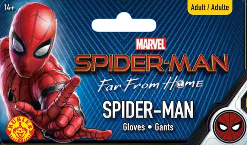 Vista 2 de Rubie's - Guantes de disfraz de Spider-Man No Way Home de Marvel Spider-Man, talla única, Multi