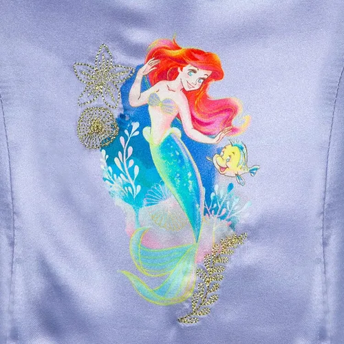 Vista 4 de Disney Ariel Deluxe Camisón para niñas - La Sirenita