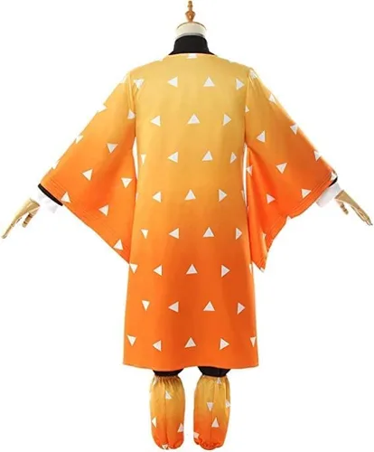 Vista 3 de Cosplay Life Demon Killer Vanquisher - Conjunto completo de disfraz de anime kimono cárdigan, traje de Halloween para adultos unisex