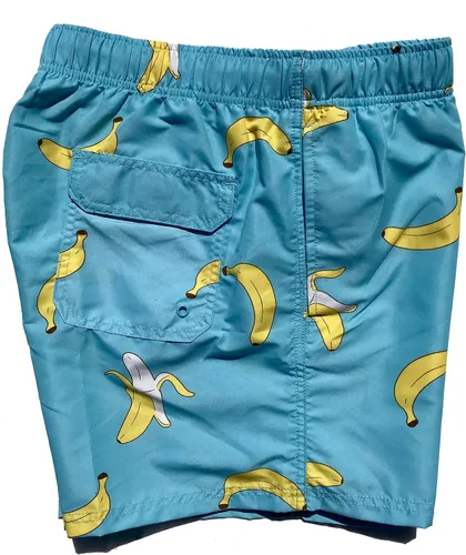 Vista 4 de Molokai - Trajes de baño para hombre, de secado rápido y cintura elástica con cordón.