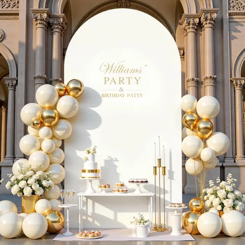 Vista 97 de Baby Blue Arch Backdrop Cover, 6FT Spandex Fitted Wedding Arch Stand Covers Round Top Chiara Backdrop Cover for Birthday Party Ceremony Banquet Azul
